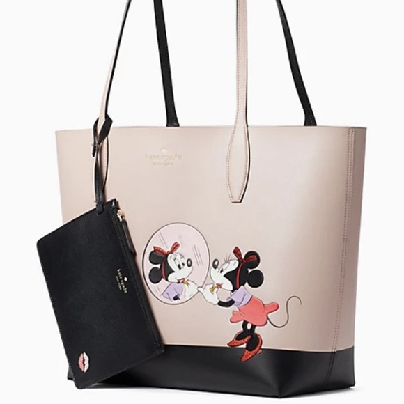 Disney Kate Spade minnie mouse Lg reversible tote - Picture 13 of 16